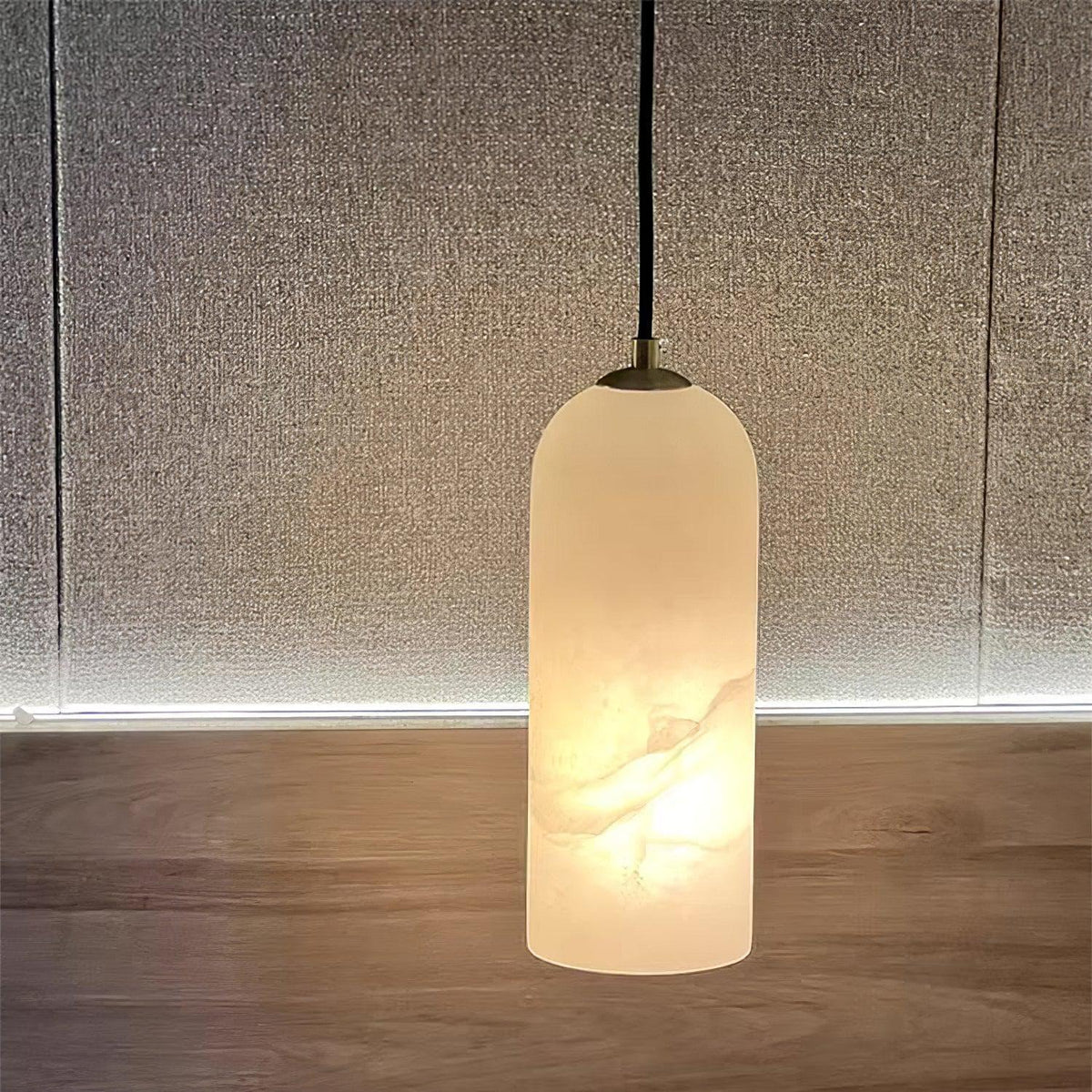 Metavaya Pendant lamp Dia 10cm x H 26cm / ∅ 3.9″ x H 10.2″ / Brass Monty Pendant Lamp 6938617813130 M2023110701-1