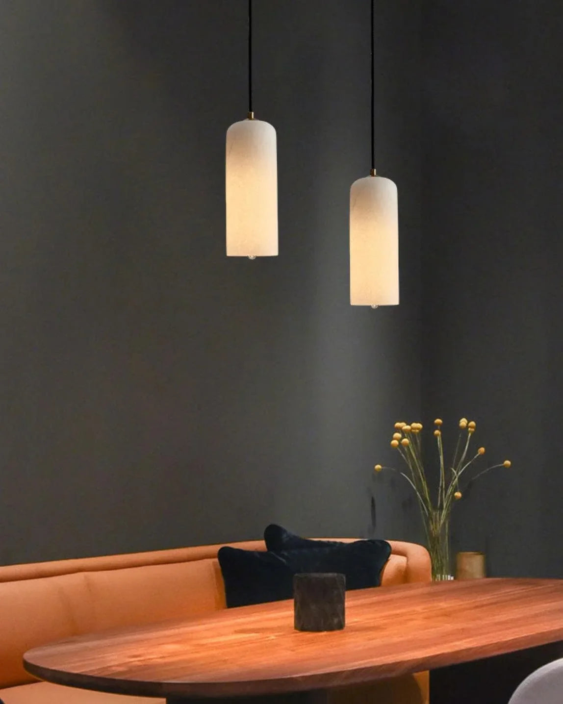 Metavaya Pendant lamp Dia 10cm x H 26cm / ∅ 3.9″ x H 10.2″ / Brass Monty Pendant Lamp 6938617813130 M2023110701-1