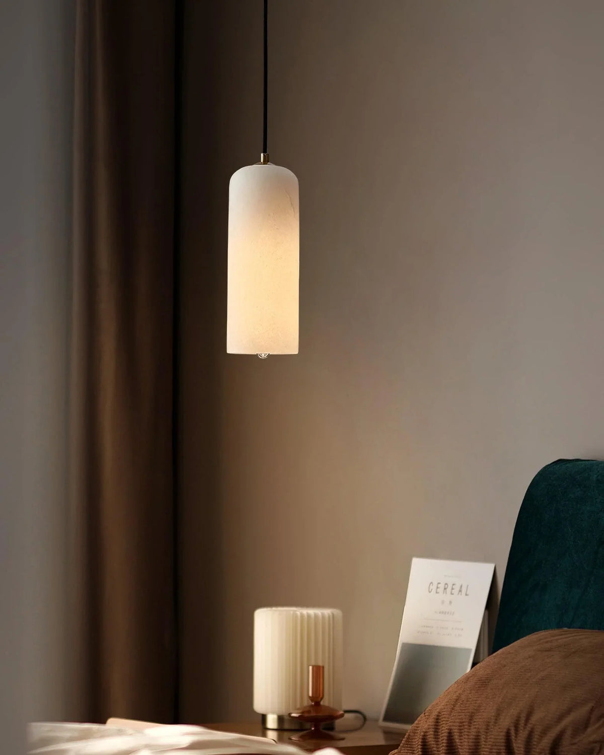 Metavaya Pendant lamp Dia 10cm x H 26cm / ∅ 3.9″ x H 10.2″ / Brass Monty Pendant Lamp 6938617813130 M2023110701-1