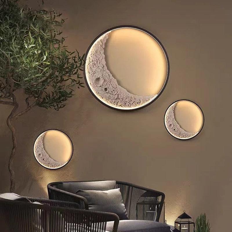 Metavaya Wall lamp Moon Wall Lamp Moon Wall Lamp |Design Style Wall Lamp