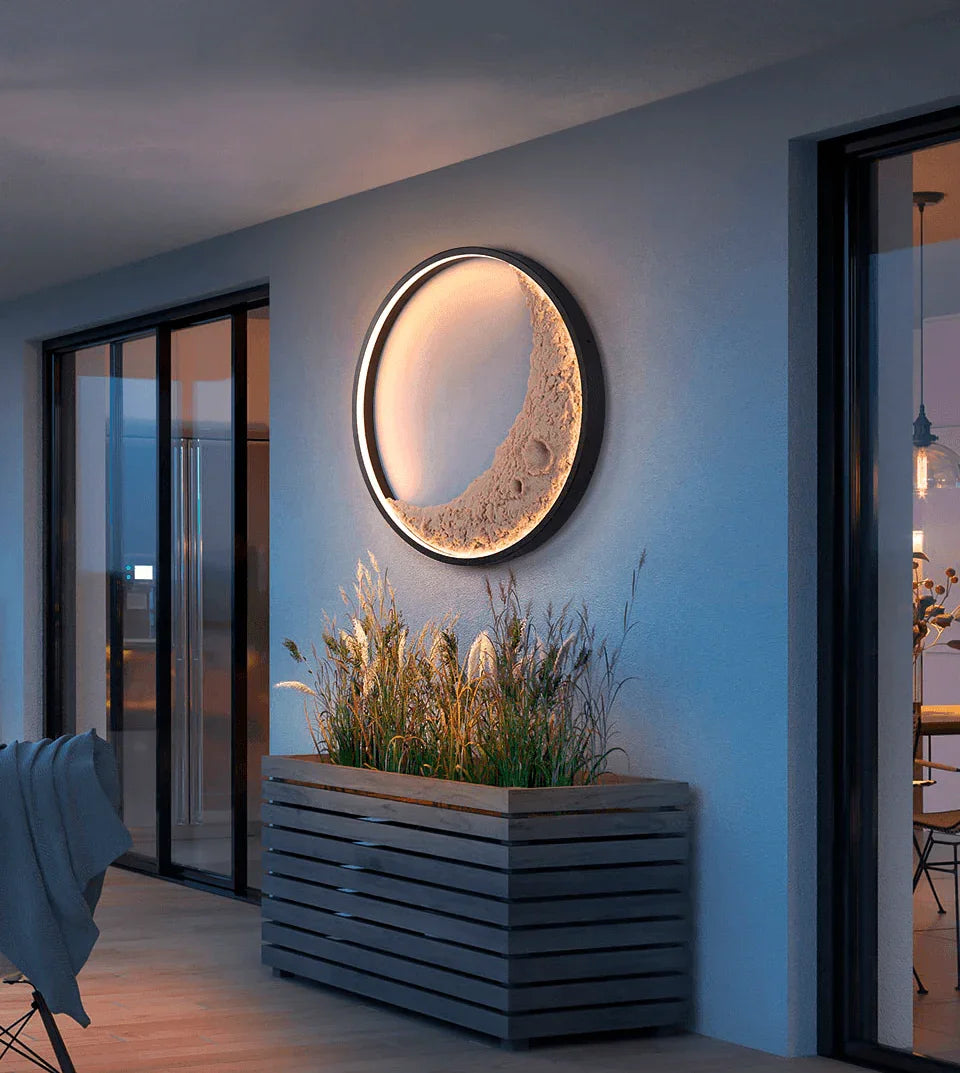 Metavaya Wall lamp Moon Wall Lamp Moon Wall Lamp |Design Style Wall Lamp