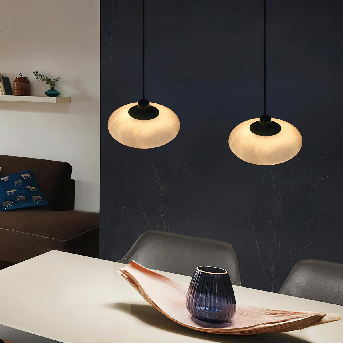 Moonstone Pendant Lamp - view 5 | Metavaya