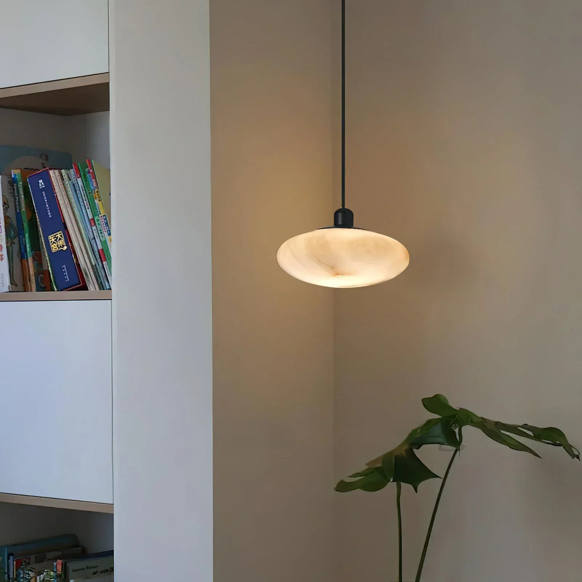 Moonstone Pendant Lamp - view 3 | Metavaya