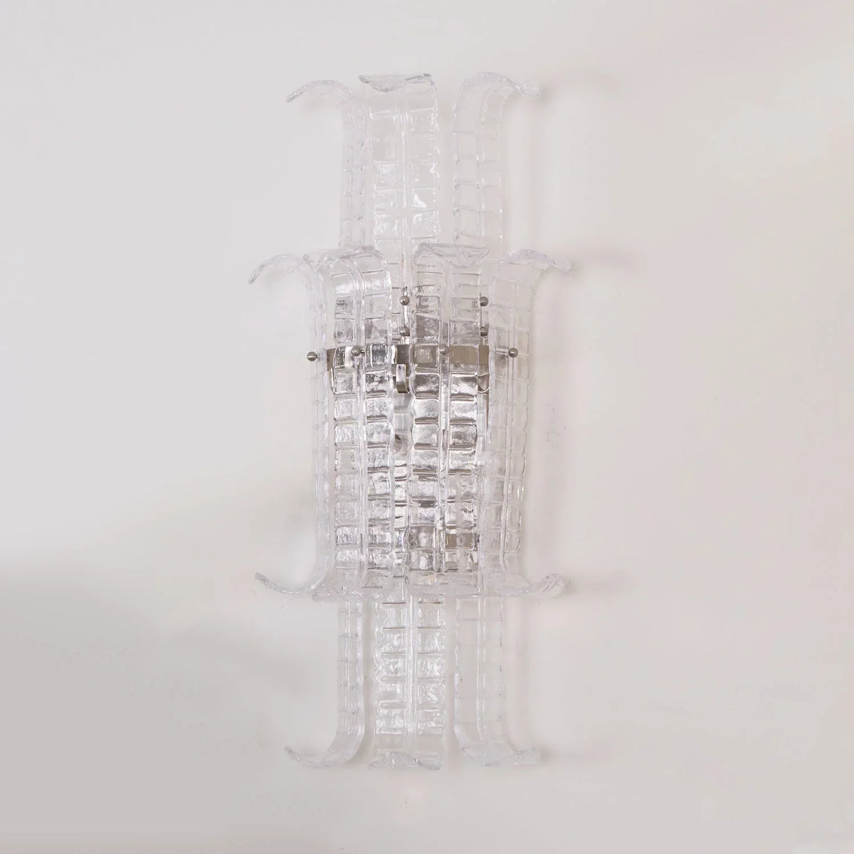 Leaf Shaped Transparent Glass Wall Lamp - view 13 | Metavaya