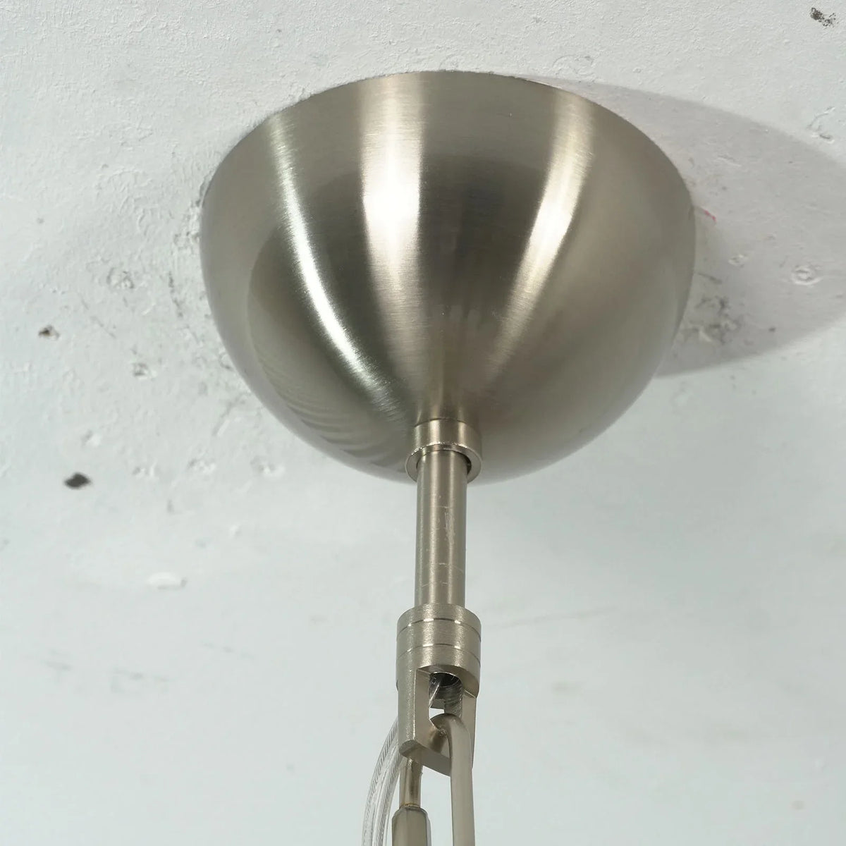 White Glass Tube Chandelier - view 39 | Metavaya