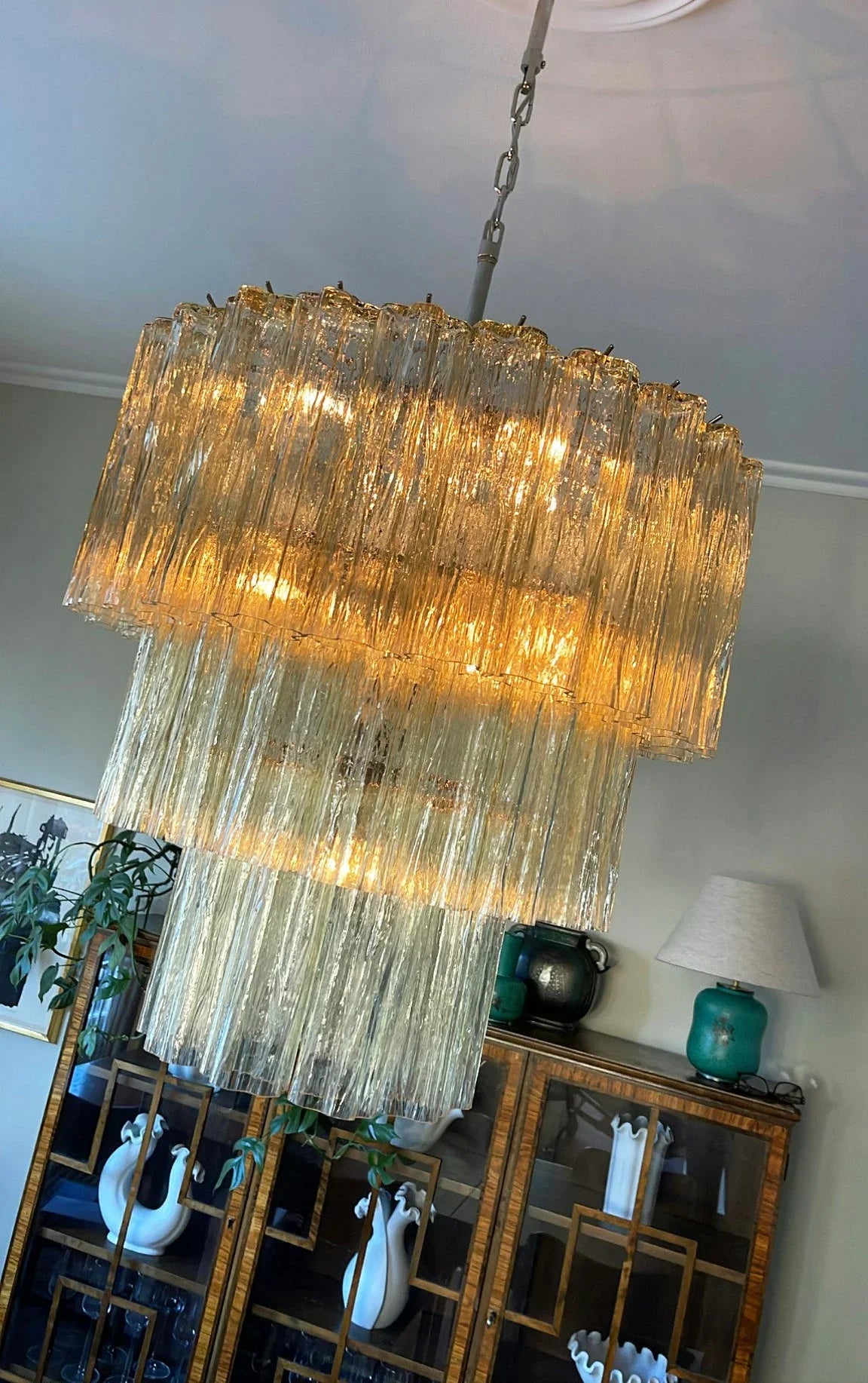 Honey Tubes Chandelier - view 8 | Metavaya