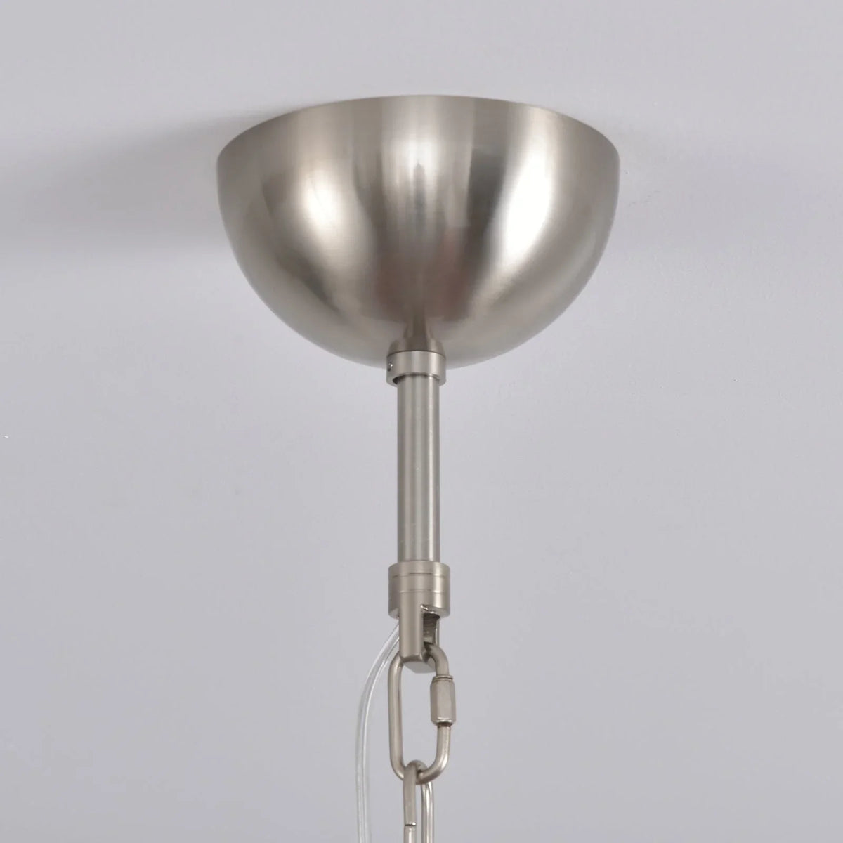 Red Glass Tubes Chandelier - view 5 | Metavaya