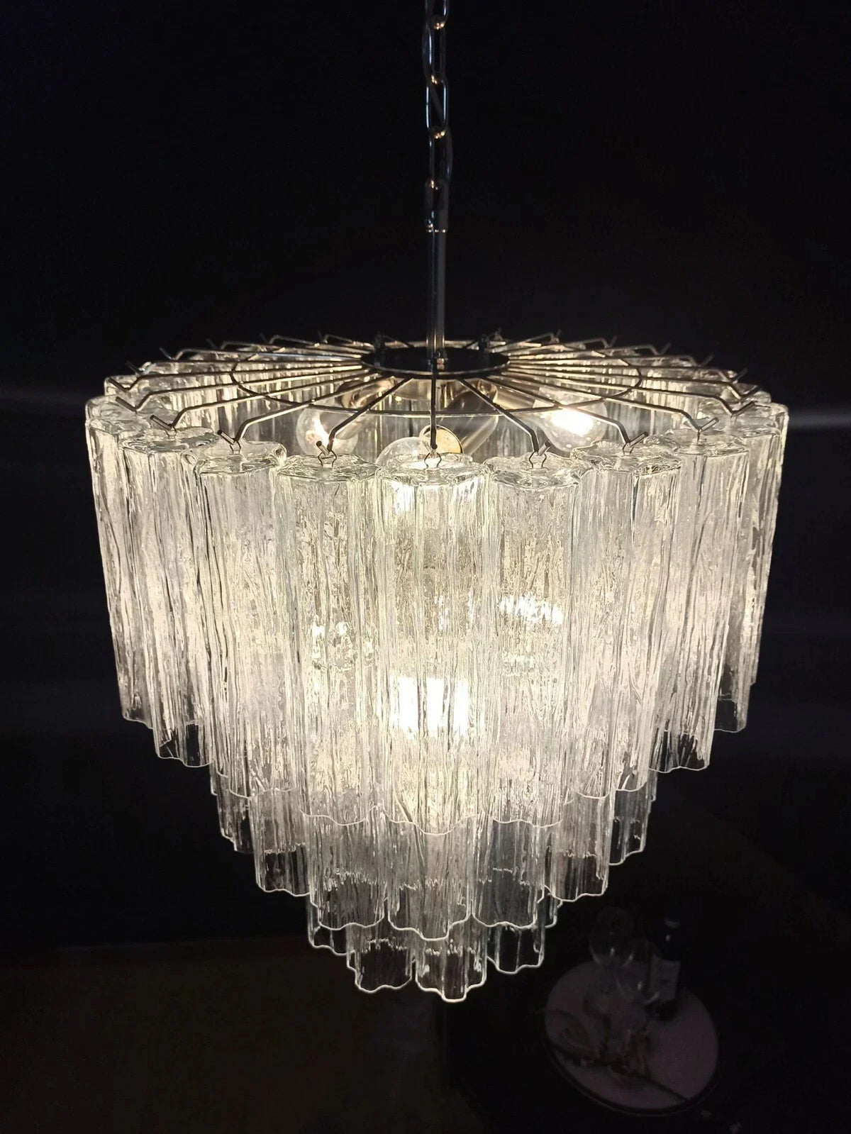 Transparent Tubes Chandelier - view 29 | Metavaya