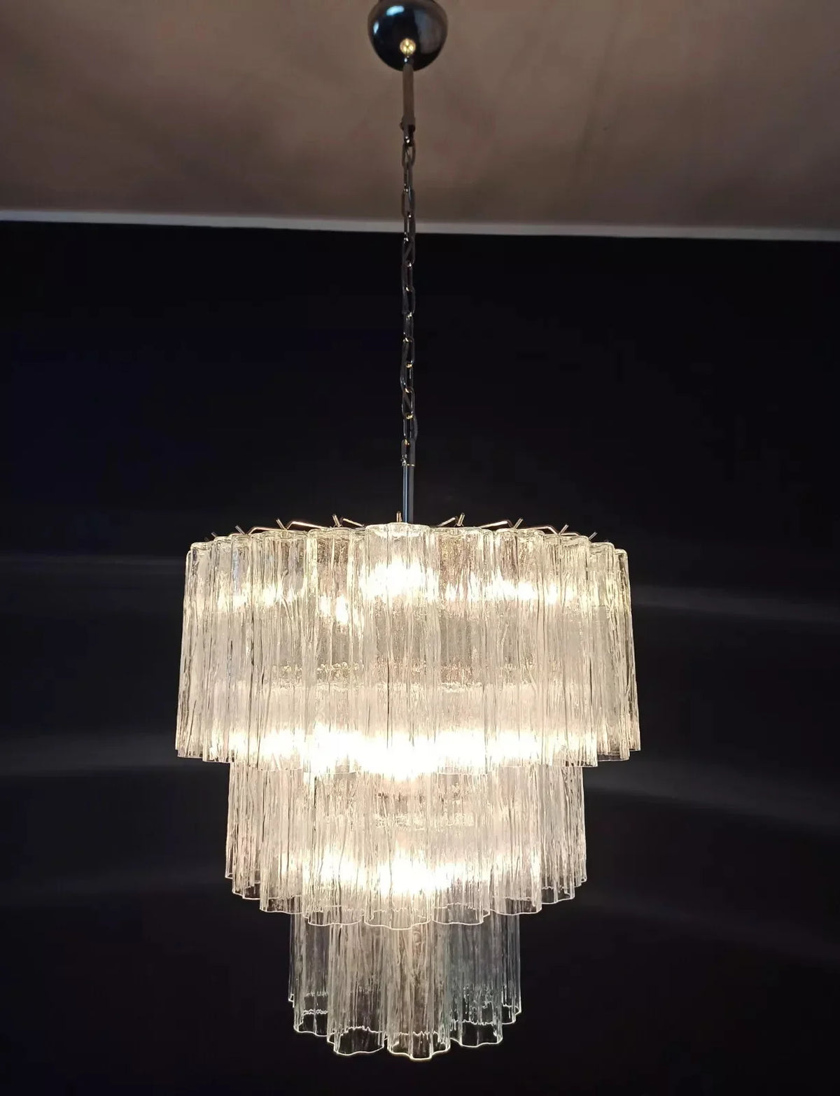 Transparent Tubes Chandelier - view 30 | Metavaya
