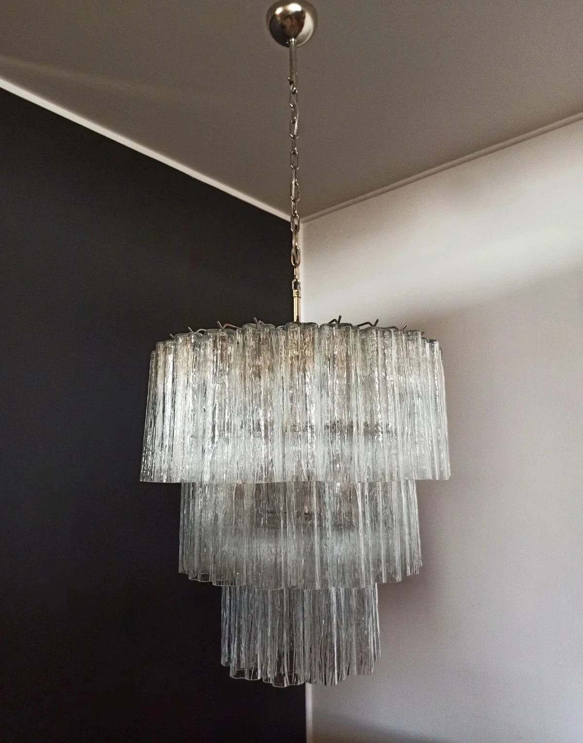 Transparent Tubes Chandelier - view 32 | Metavaya