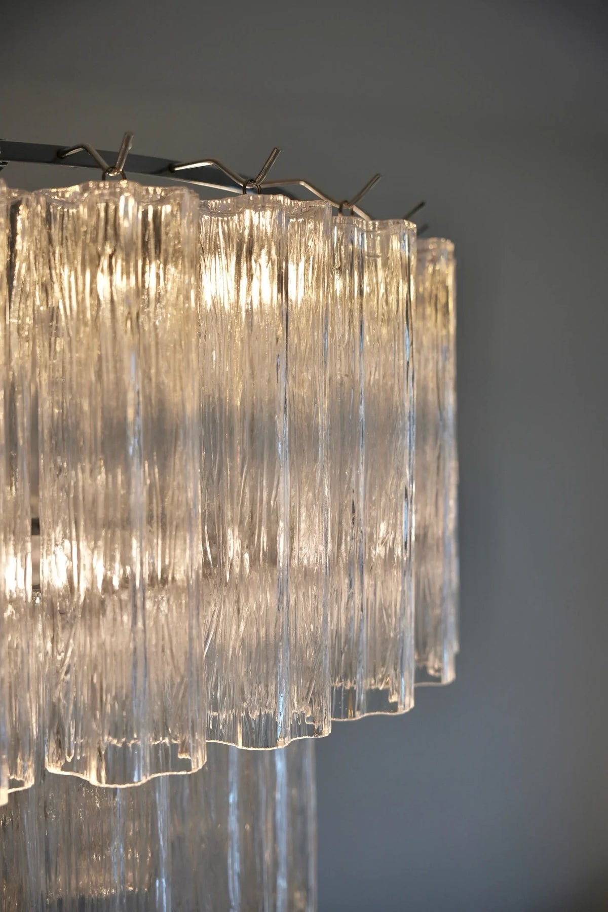 Transparent Tubes Chandelier - view 37 | Metavaya