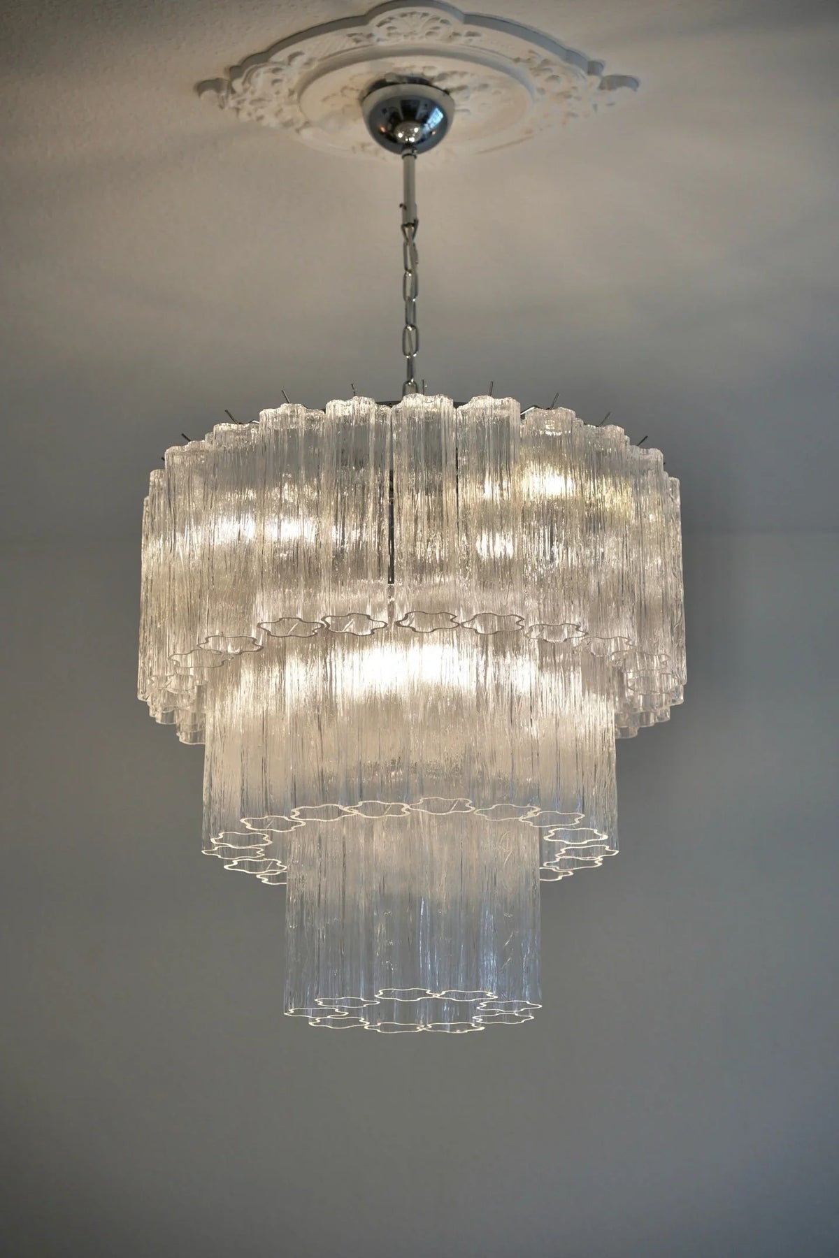 Transparent Tubes Chandelier - view 38 | Metavaya
