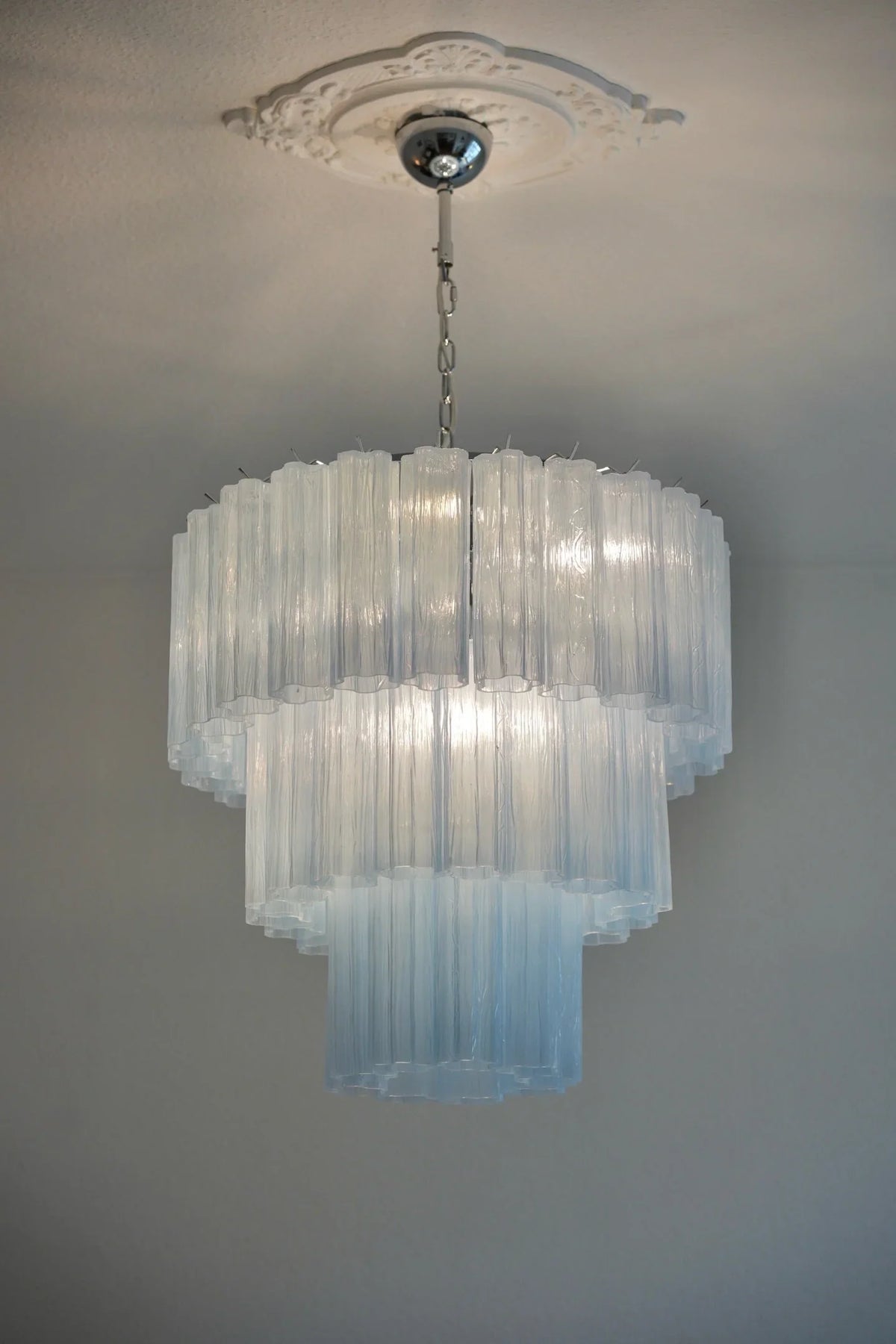 Transparent Tubes Chandelier - view 40 | Metavaya