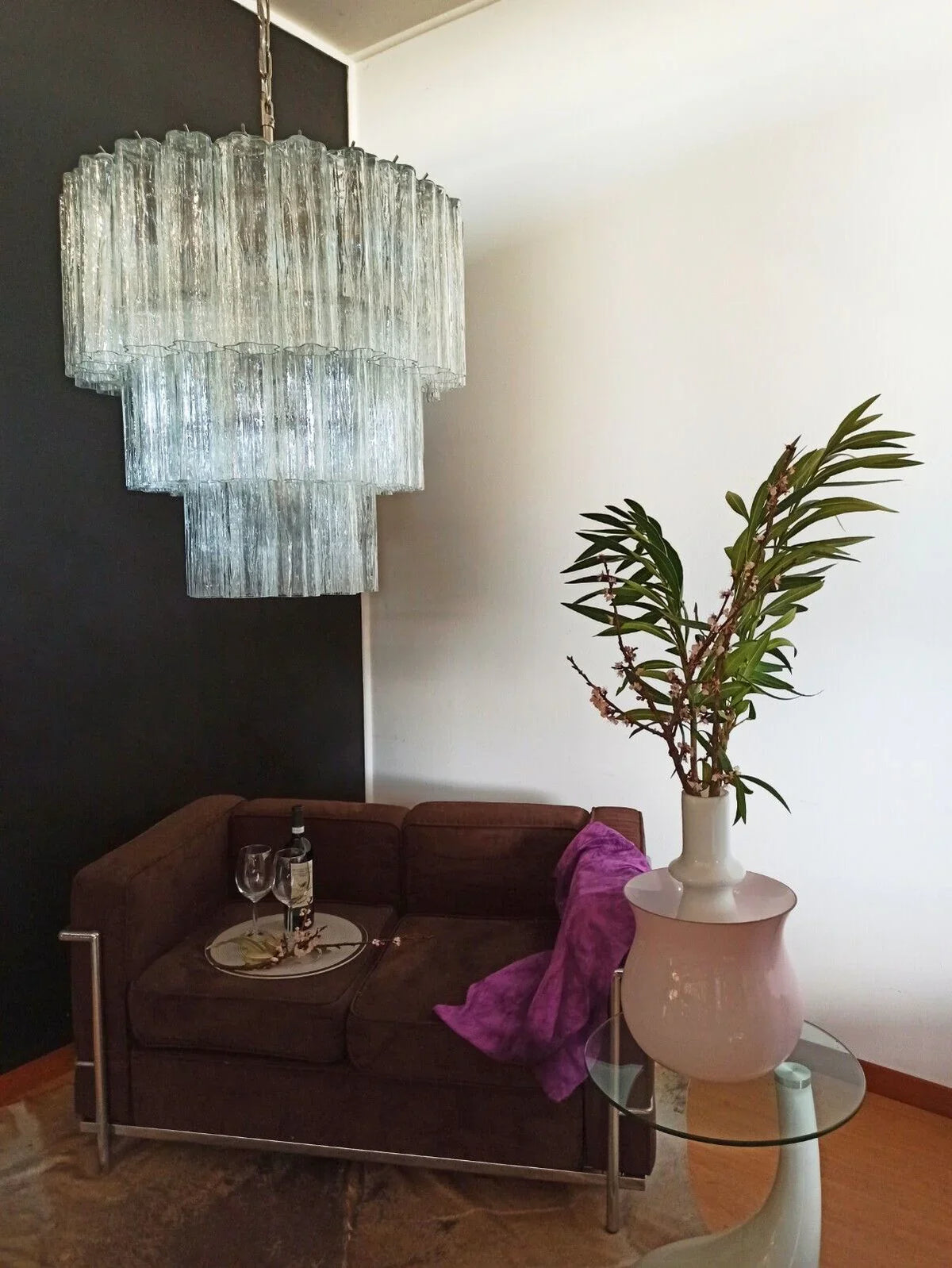 Transparent Tubes Chandelier - view 6 | Metavaya