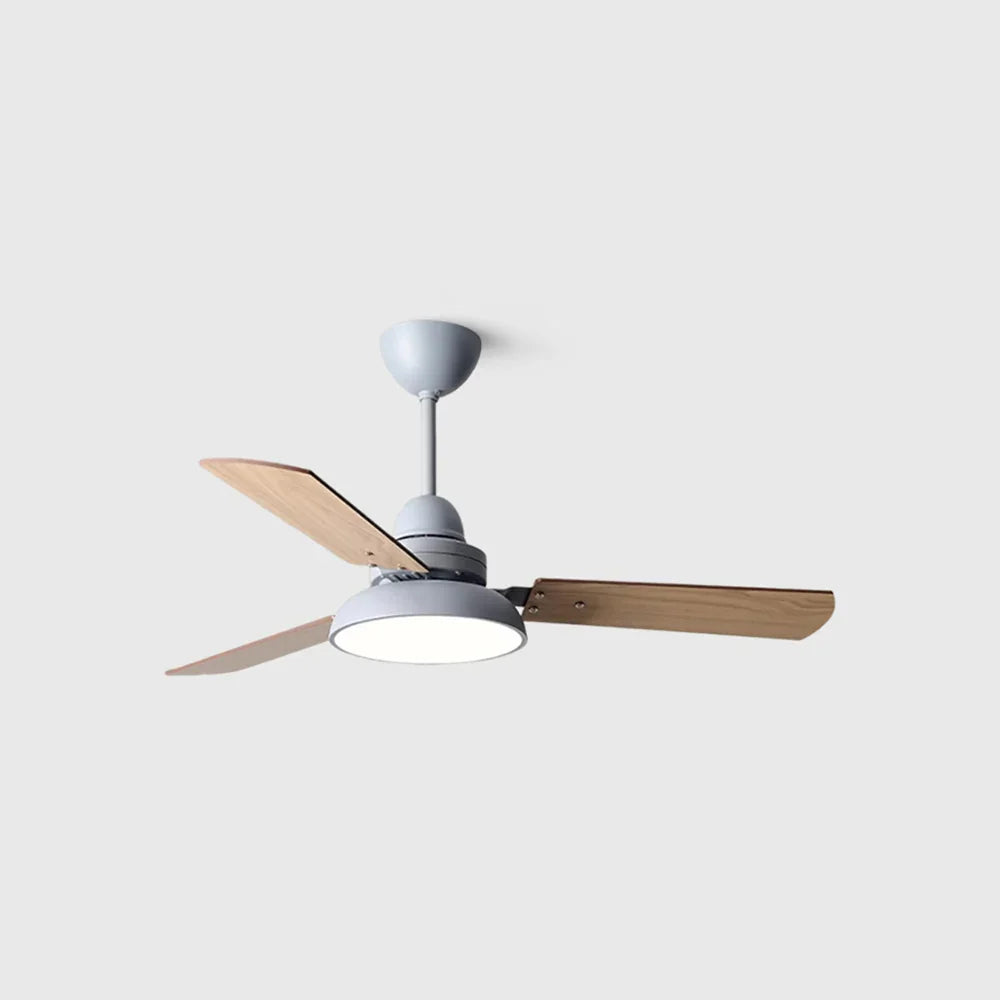 Nordic Industrial Blade Ceiling Fan Light - view 14 | Metavaya