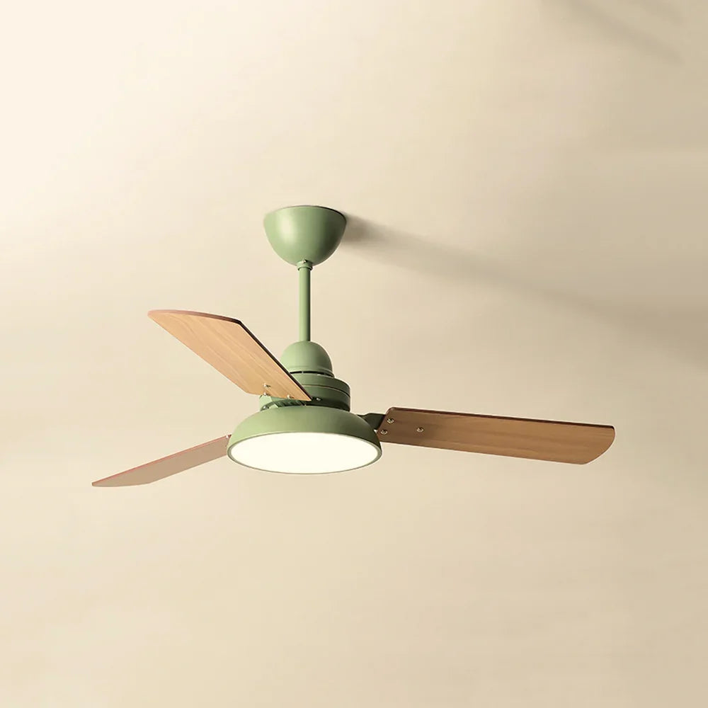 Nordic Industrial Blade Ceiling Fan Light - view 16 | Metavaya