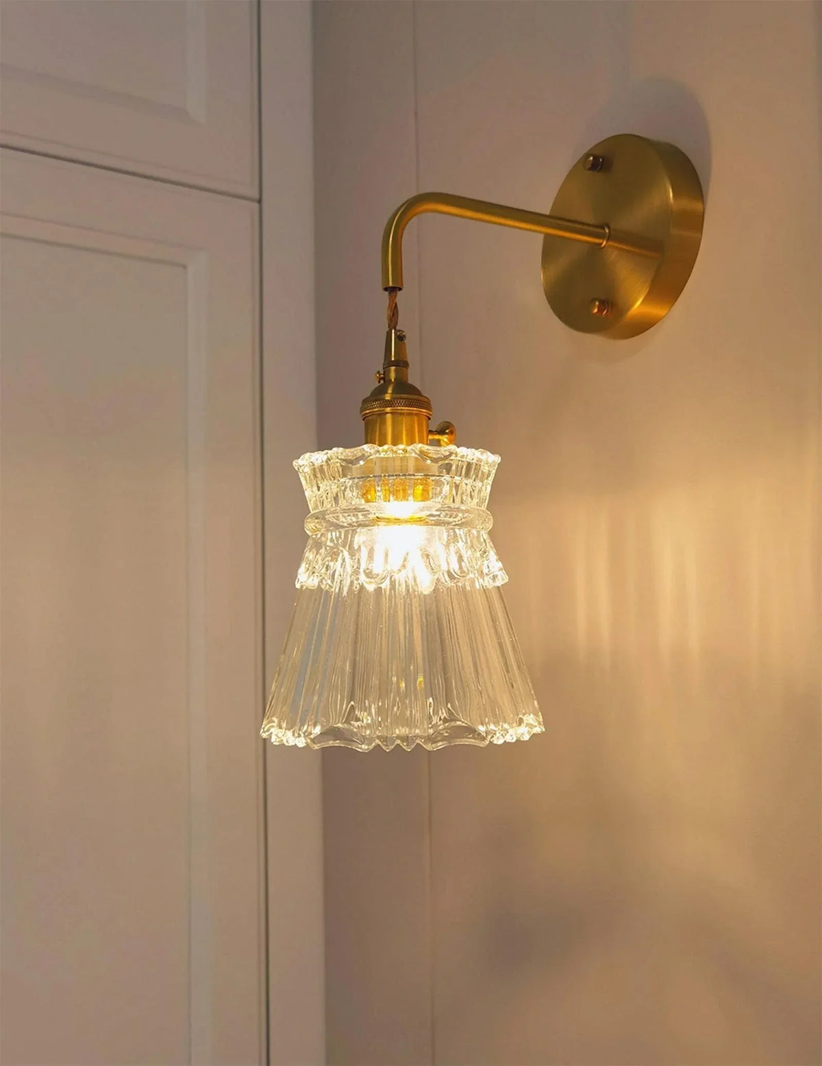 Metavaya Wall lamp Nordic Glass Wall Light