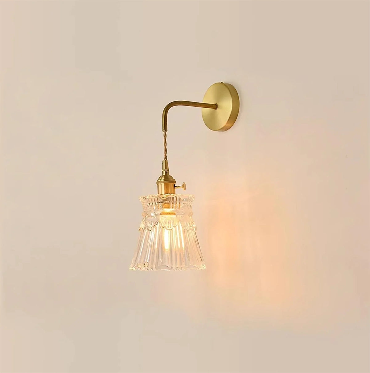 Metavaya Wall lamp Nordic Glass Wall Light