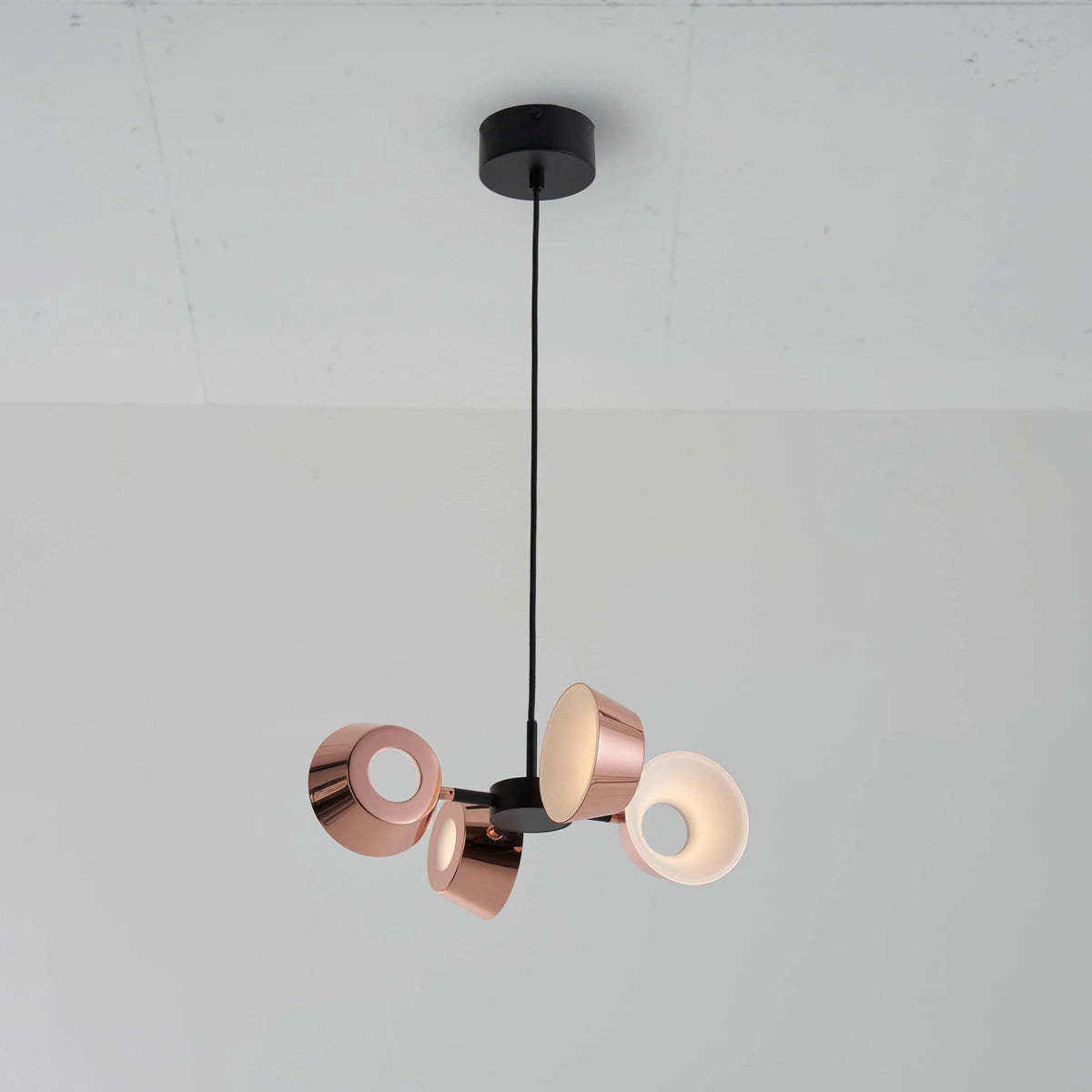 Metavaya Pendant light 4heads Dia 48cm x H 200cm / ∅ 31″ x H 78.7″ / Rose Gold / Warm White OLO PC4 Pendant Light 662668848082 M2023122703-1 OLO PC4 Pendant Light | Discount Sale
