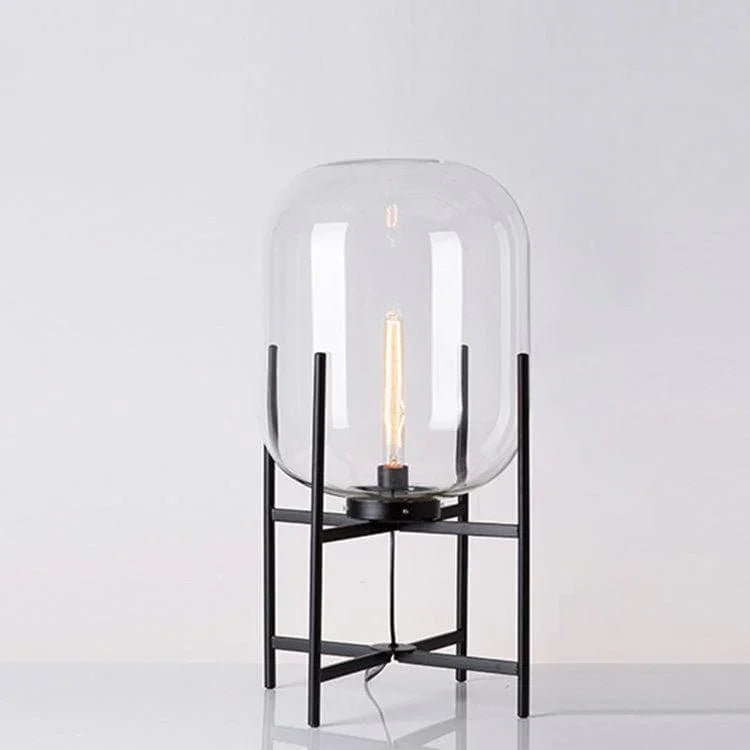 Metavaya Table lamp Dia 27.8cm x H 47cm / ∅ 10.9″ x H 18.5″ / Clear / US Plug Oda Table Lamp 662668902357 M2024010605-1 Oda Table Lamp | Discount Sale