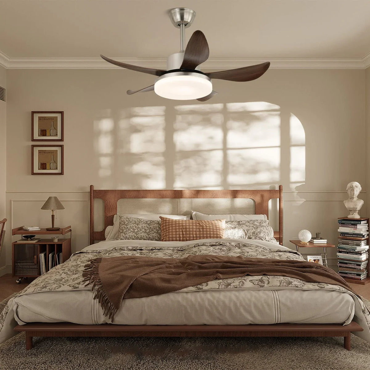 Oliver Ceiling Fan Light - view 3 | Metavaya