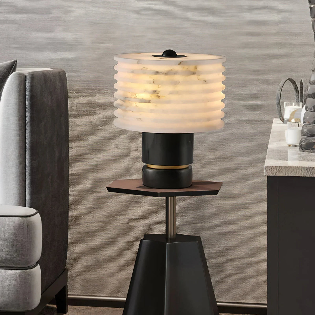 Outela Table Lamp - view 3 | Metavaya