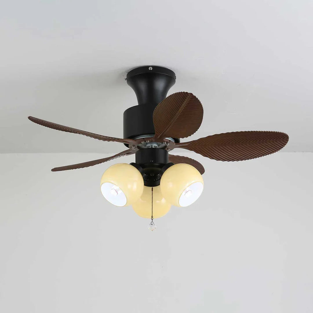 Palm Bliss Ceiling Fan Light - view 3 | Metavaya