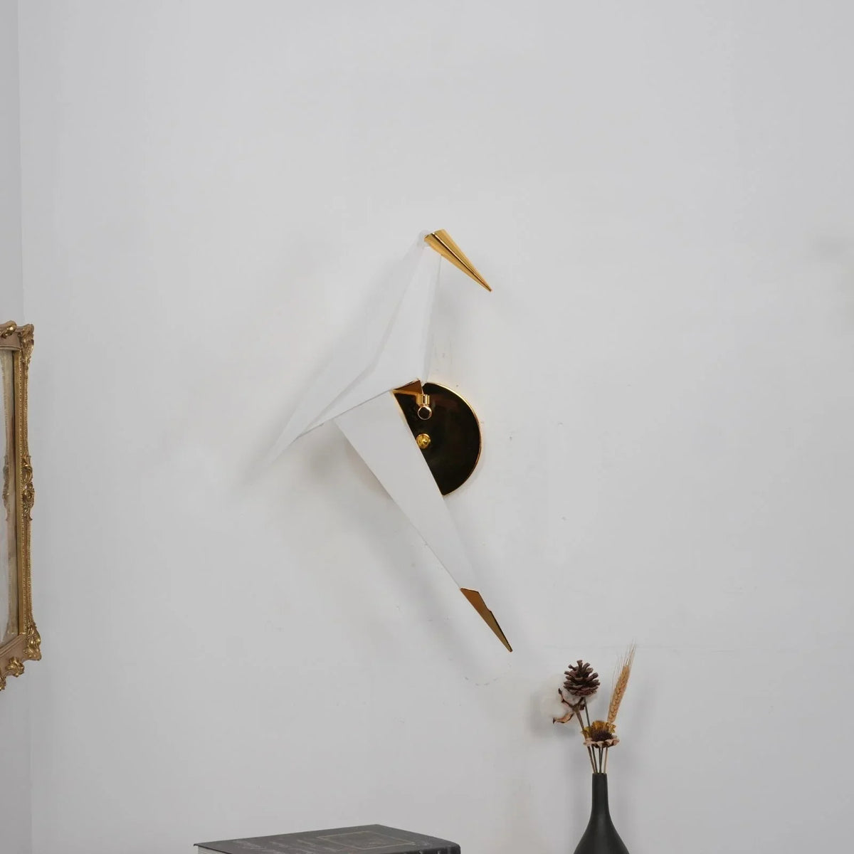 Perching Bird Wall Lamp - view 8 | Metavaya