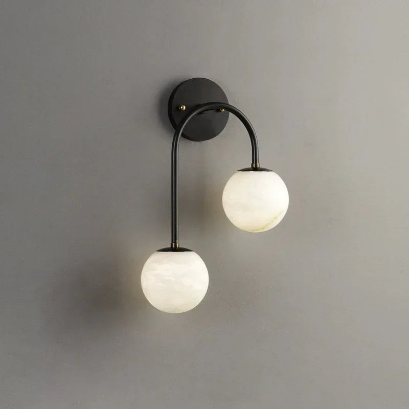 Pietro Alabaster Wall Lamp - view 6 | Metavaya