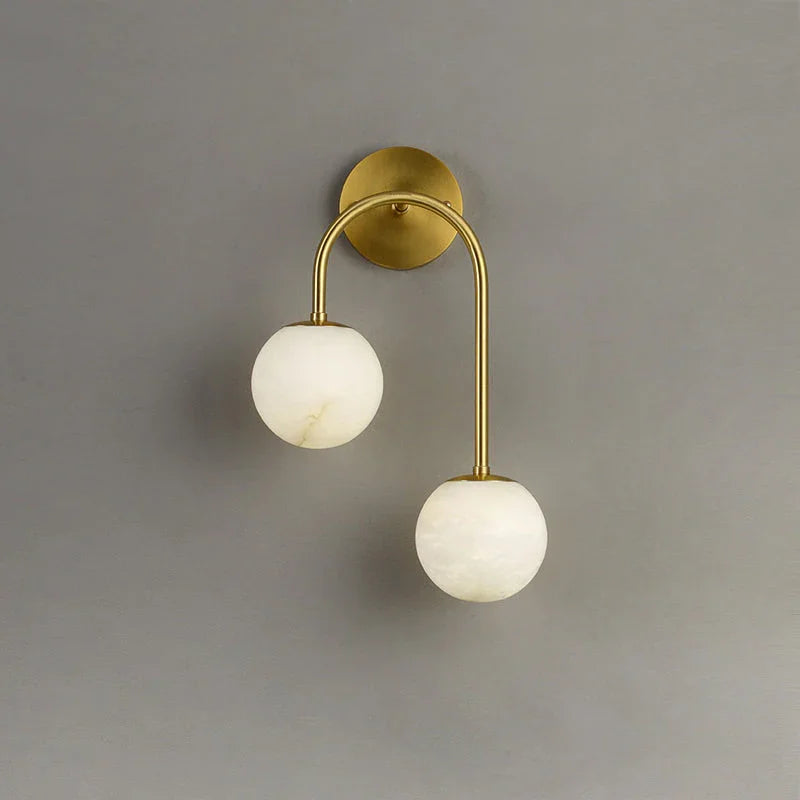 Pietro Alabaster Wall Lamp - view 7 | Metavaya