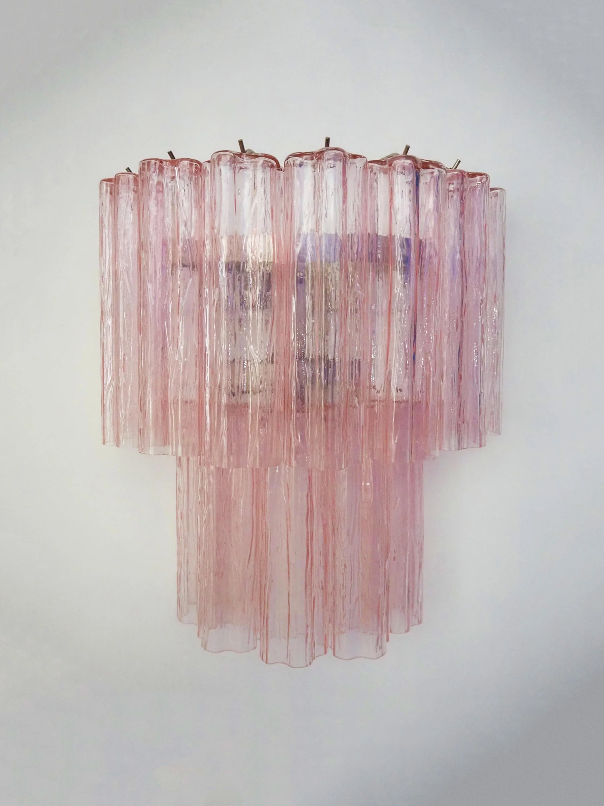 Pink Glass Wall Sconces - view 16 | Metavaya