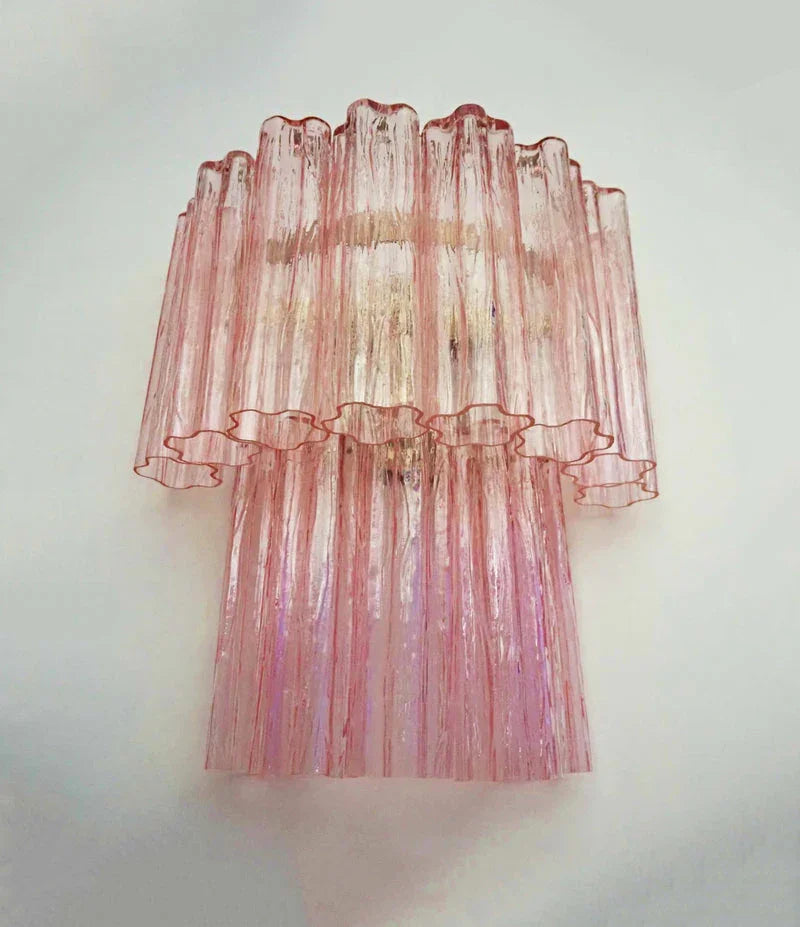 Pink Glass Wall Sconces - view 17 | Metavaya