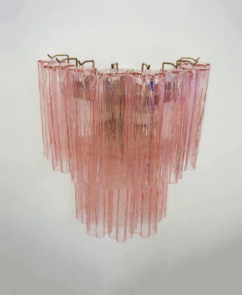 Pink Glass Wall Sconces - view 14 | Metavaya