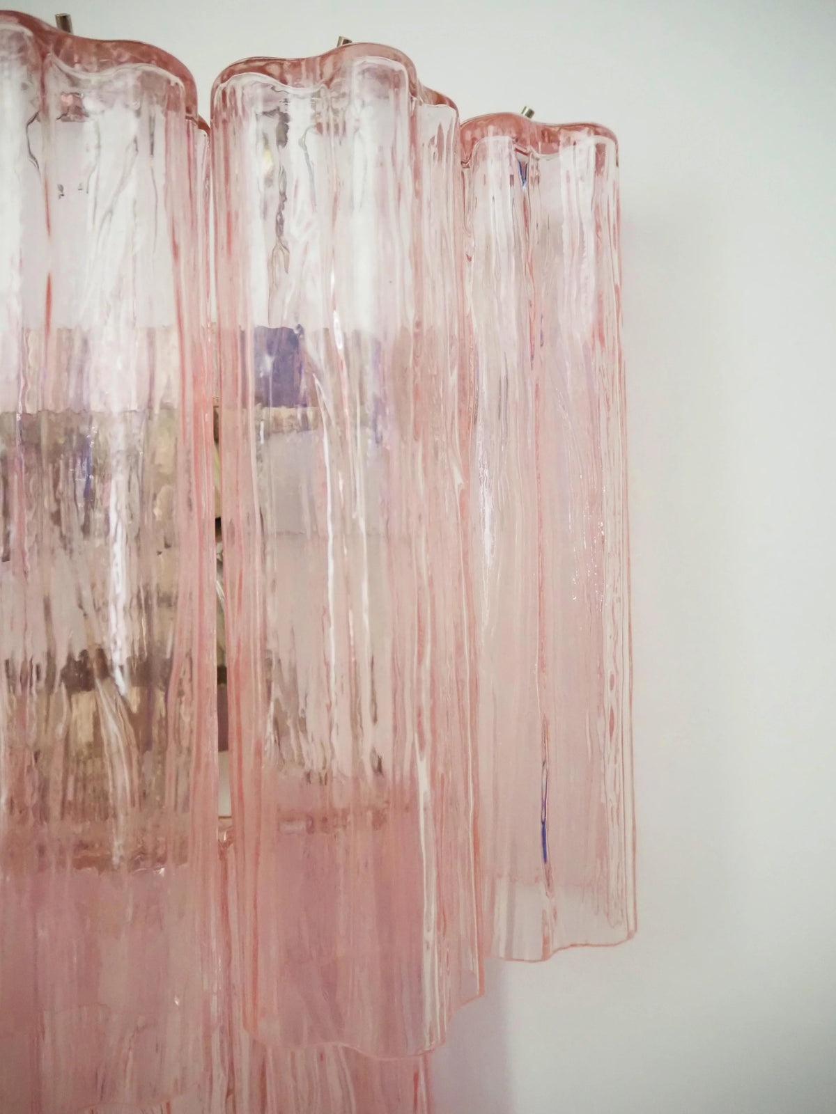 Pink Glass Wall Sconces - view 15 | Metavaya