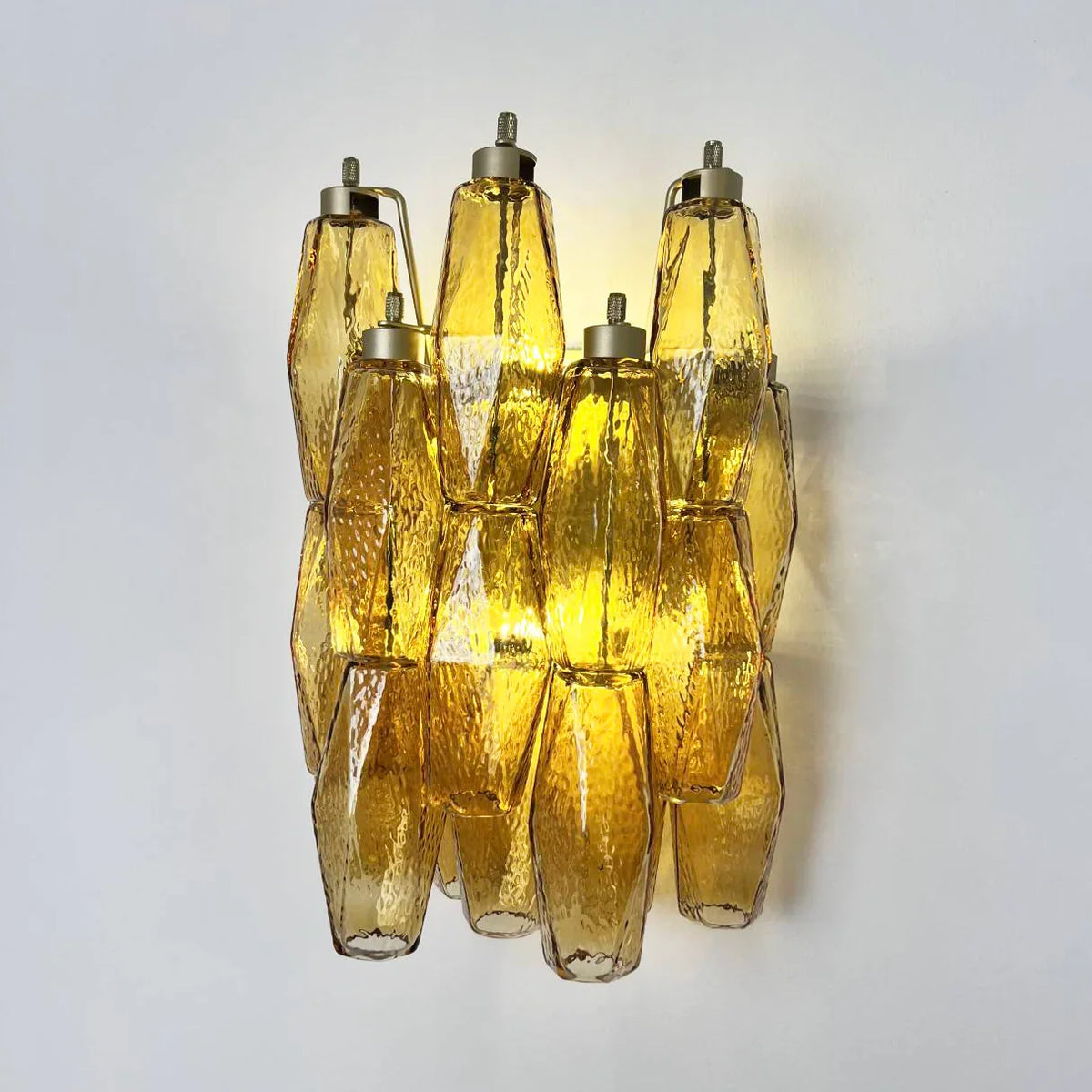 Poliedri Amber Wall Lamp - view 12 | Metavaya
