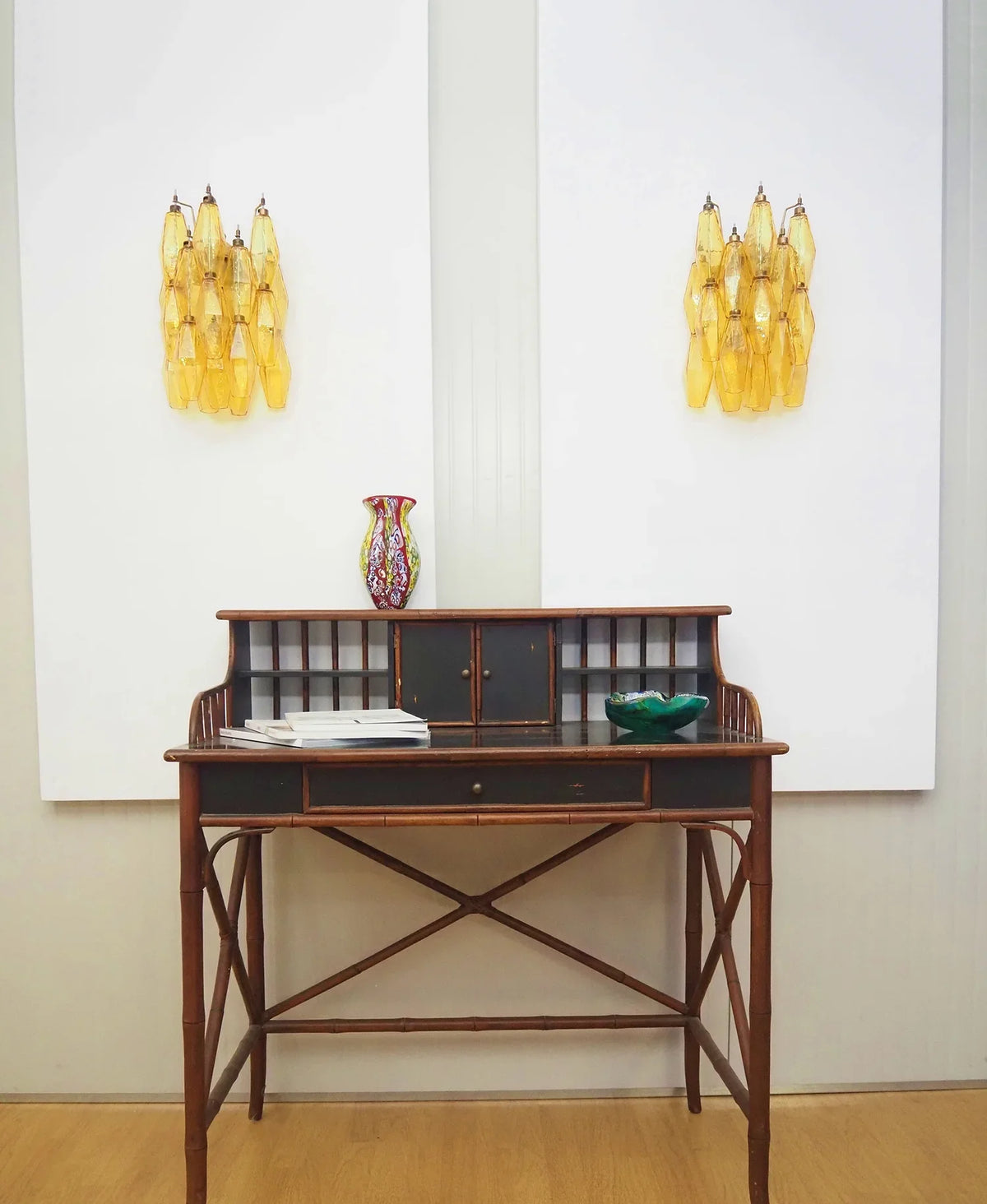 Poliedri Amber Wall Lamp - view 5 | Metavaya
