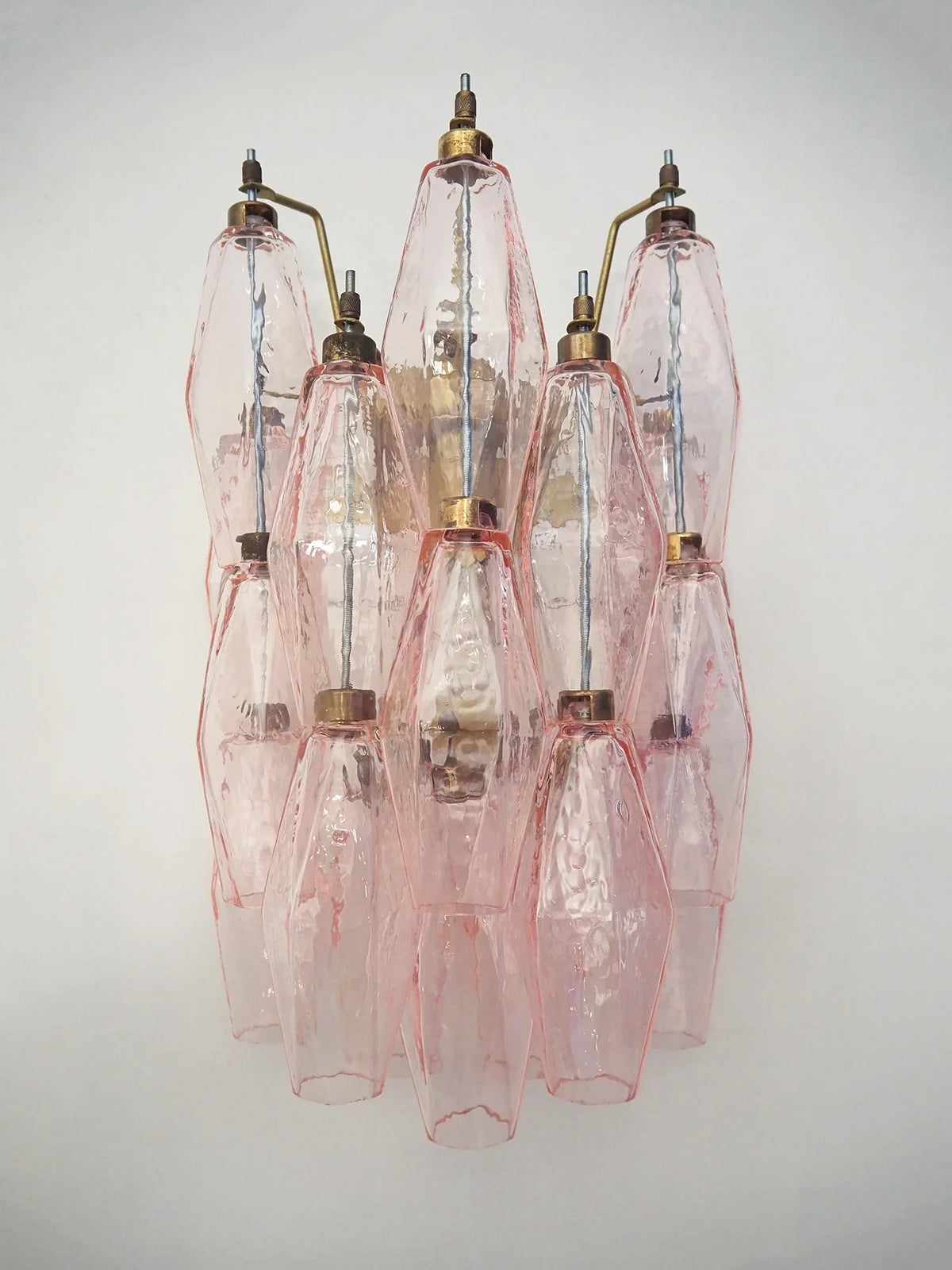 Poliedri Pink Wall Lamp - view 12 | Metavaya