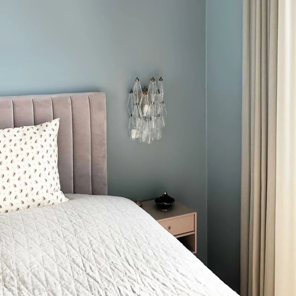 Poliedri Transparent Wall Lamp - view 10 | Metavaya
