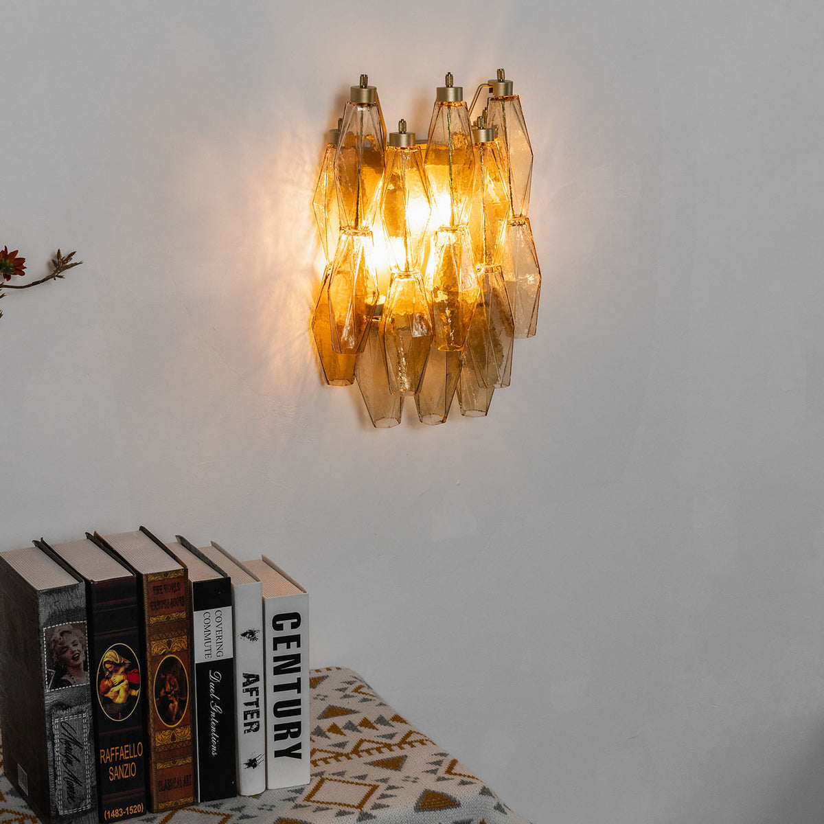 Poliedri Amber Wall Lamp - view 17 | Metavaya