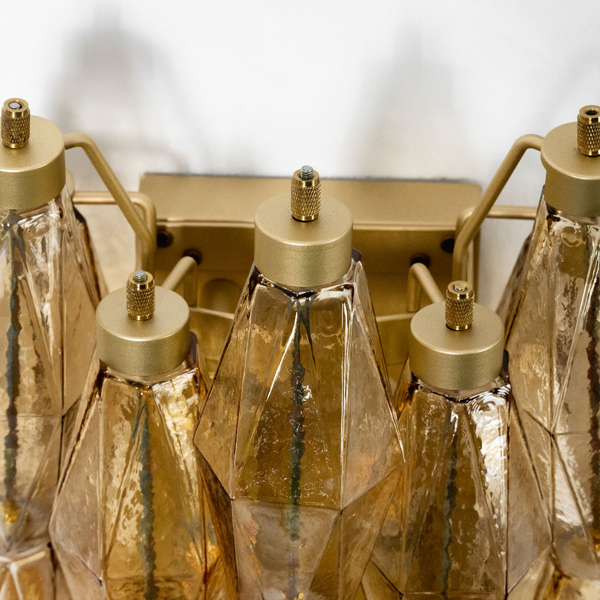 Poliedri Amber Wall Lamp - view 25 | Metavaya