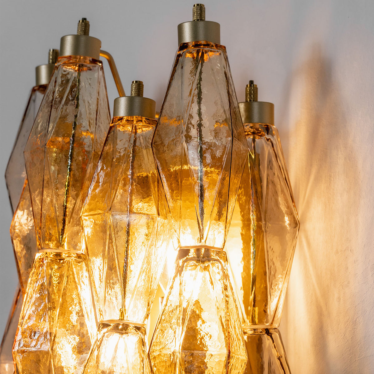 Poliedri Amber Wall Lamp - view 26 | Metavaya