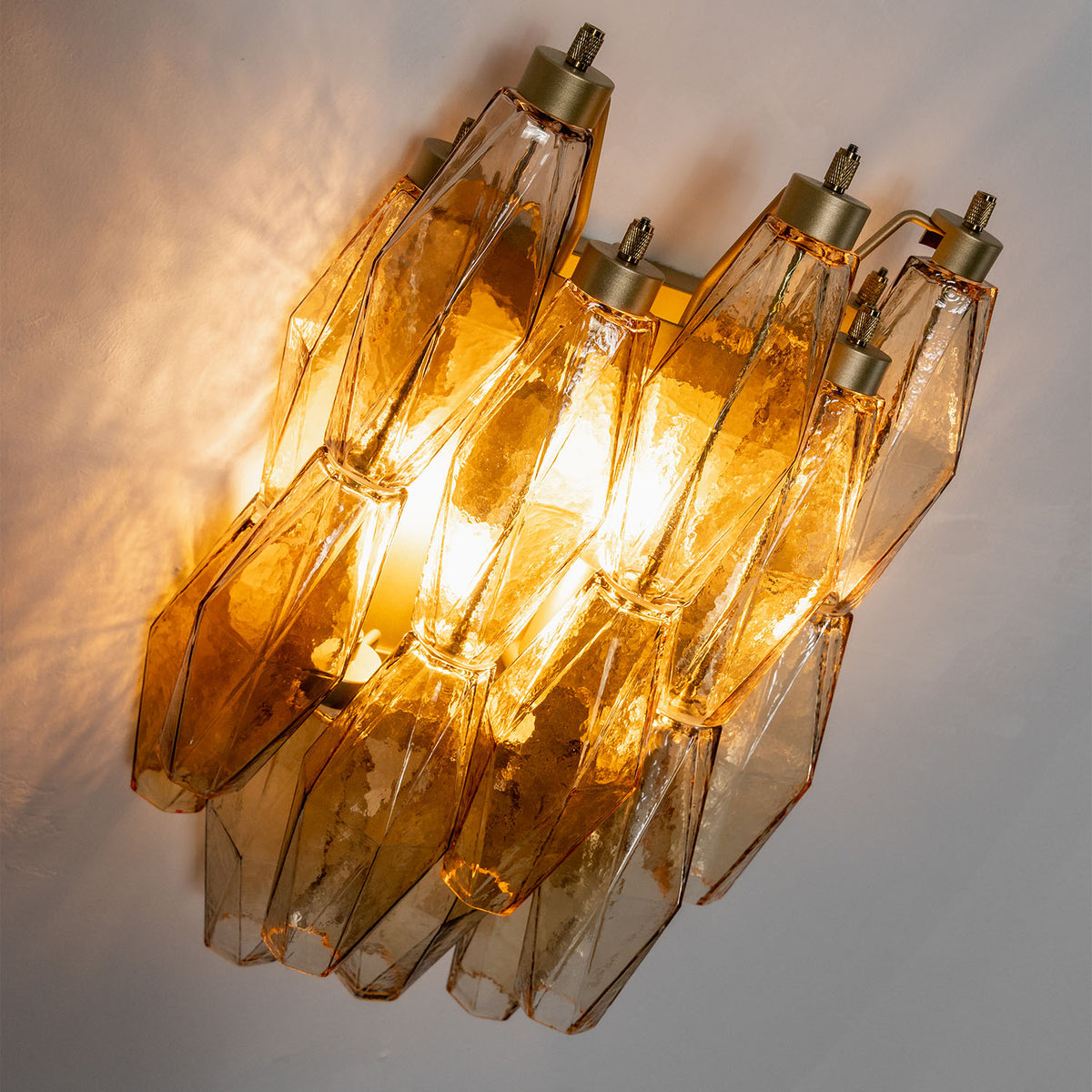 Poliedri Amber Wall Lamp - view 28 | Metavaya