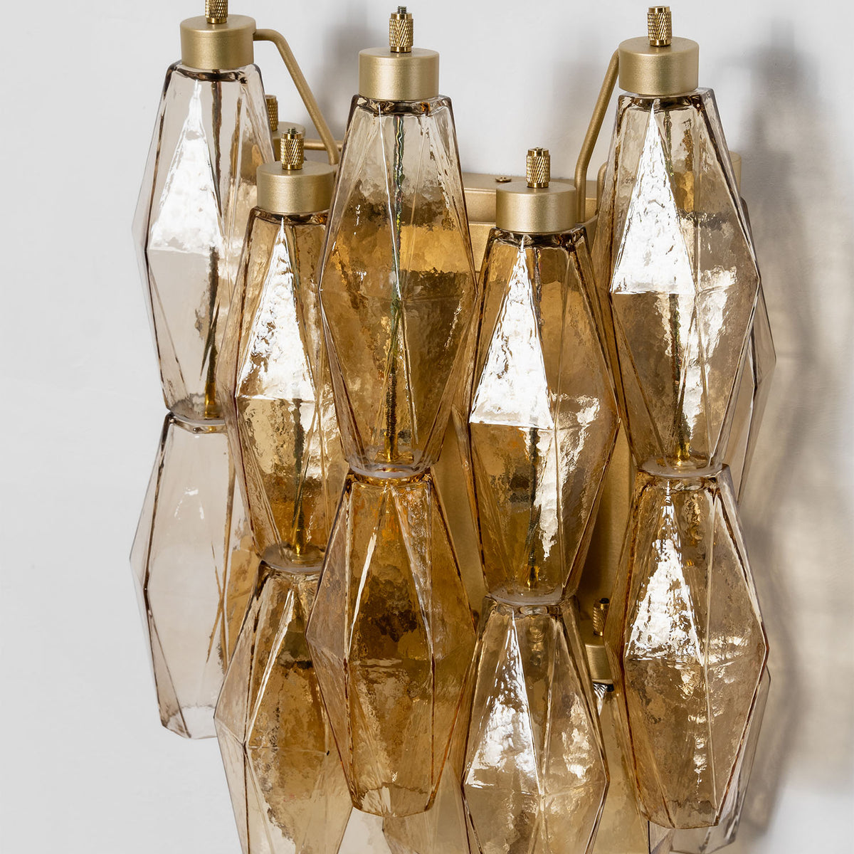 Poliedri Amber Wall Lamp - view 30 | Metavaya