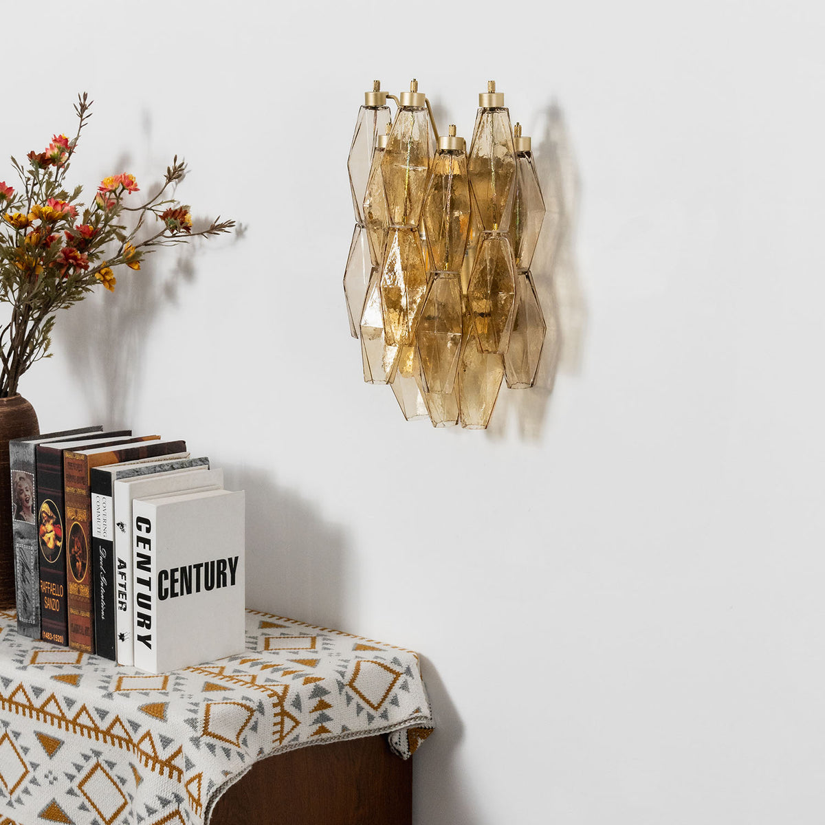 Poliedri Amber Wall Lamp - view 22 | Metavaya