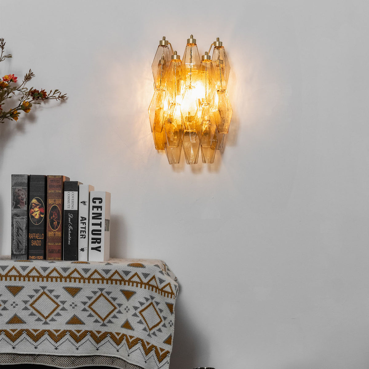 Poliedri Amber Wall Lamp - view 31 | Metavaya