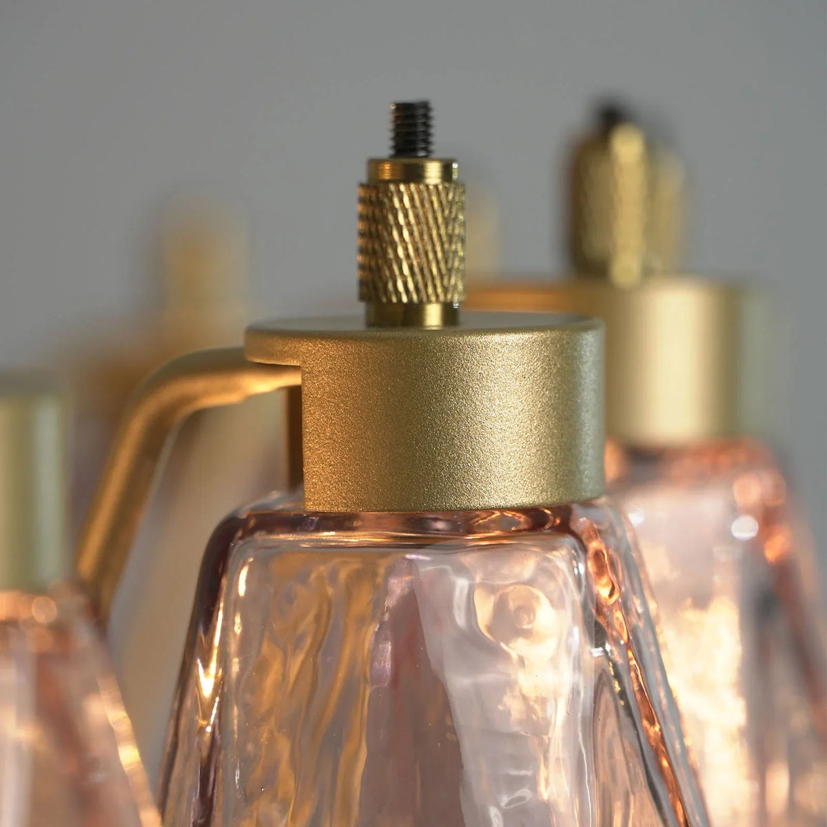 Poliedri Pink Chandelier - view 16 | Metavaya