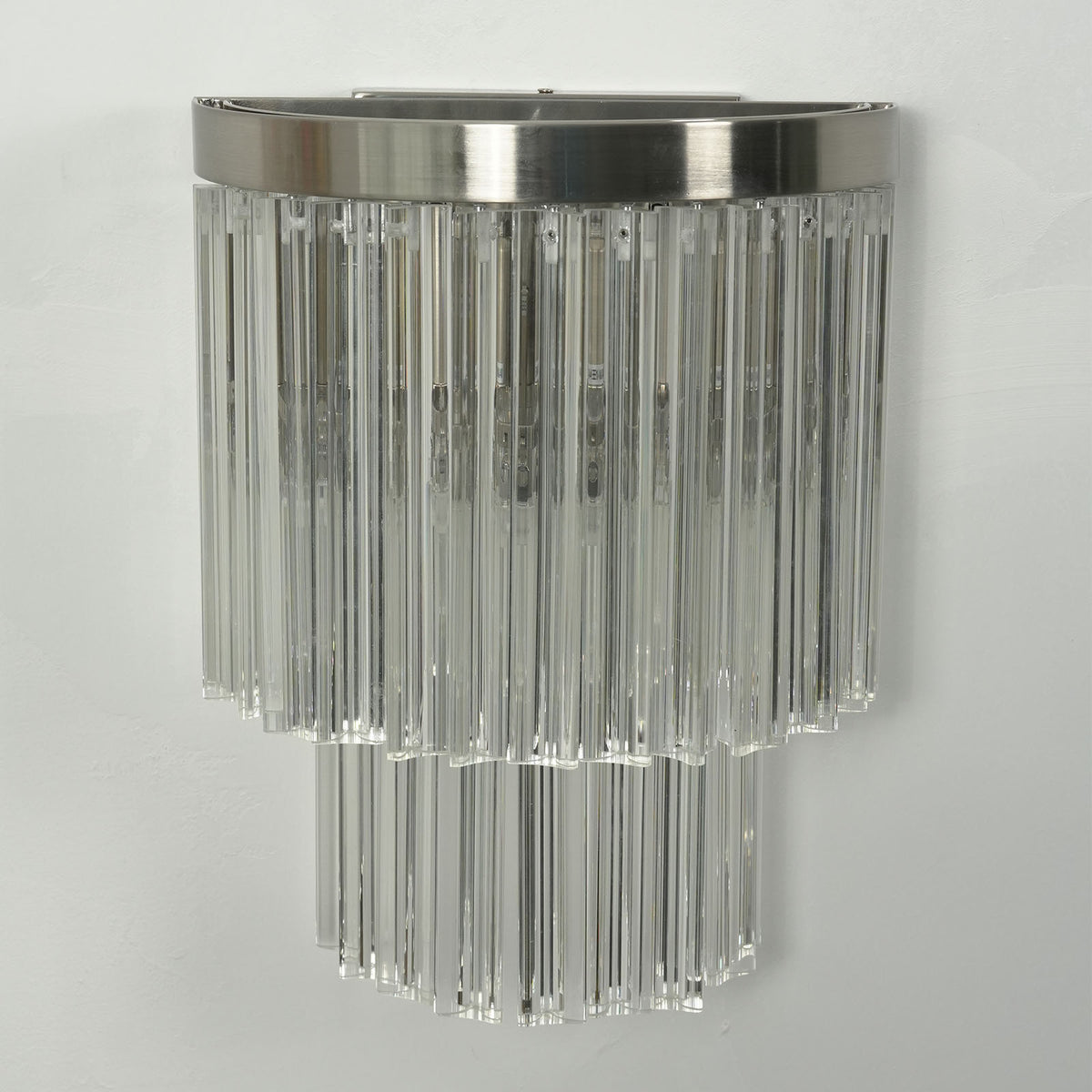 Prismari Tiered Glass Wall Sconce - view 29 | Metavaya