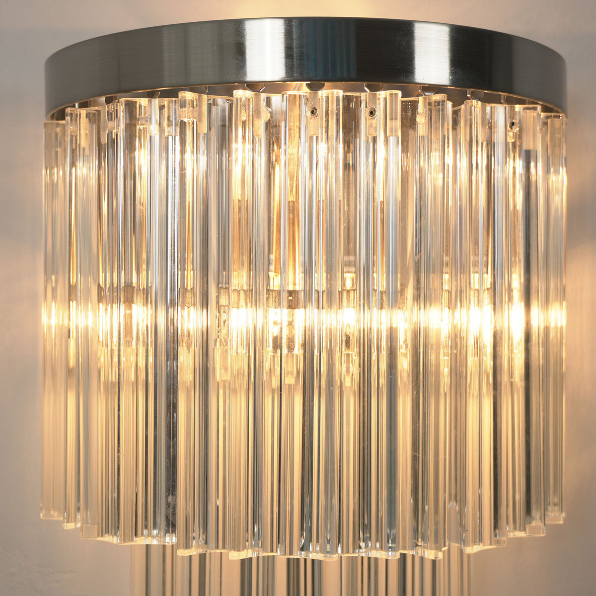 Prismari Tiered Glass Wall Sconce - view 21 | Metavaya