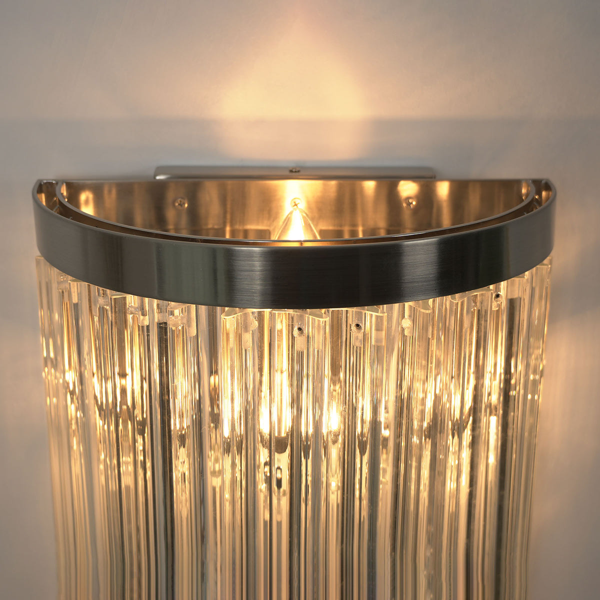 Prismari Tiered Glass Wall Sconce - view 20 | Metavaya
