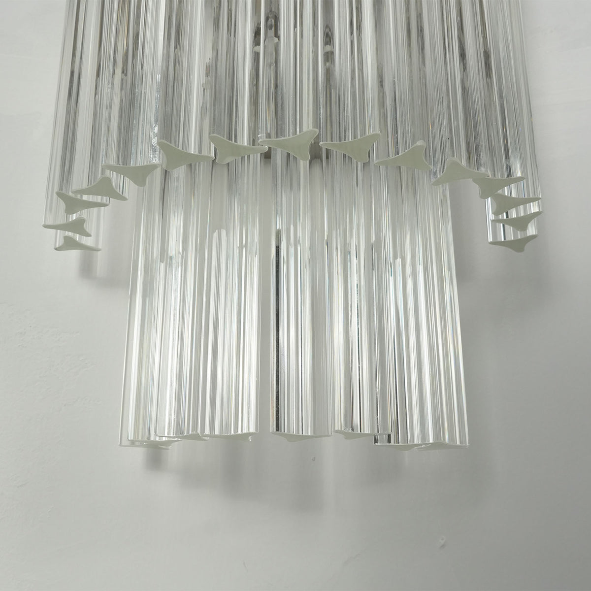 Prismari Tiered Glass Wall Sconce - view 24 | Metavaya